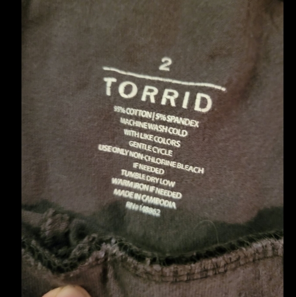 Torrid Long Sleeve and Premium Stirrup Leggings Outfit Set - Picture 2 of 2